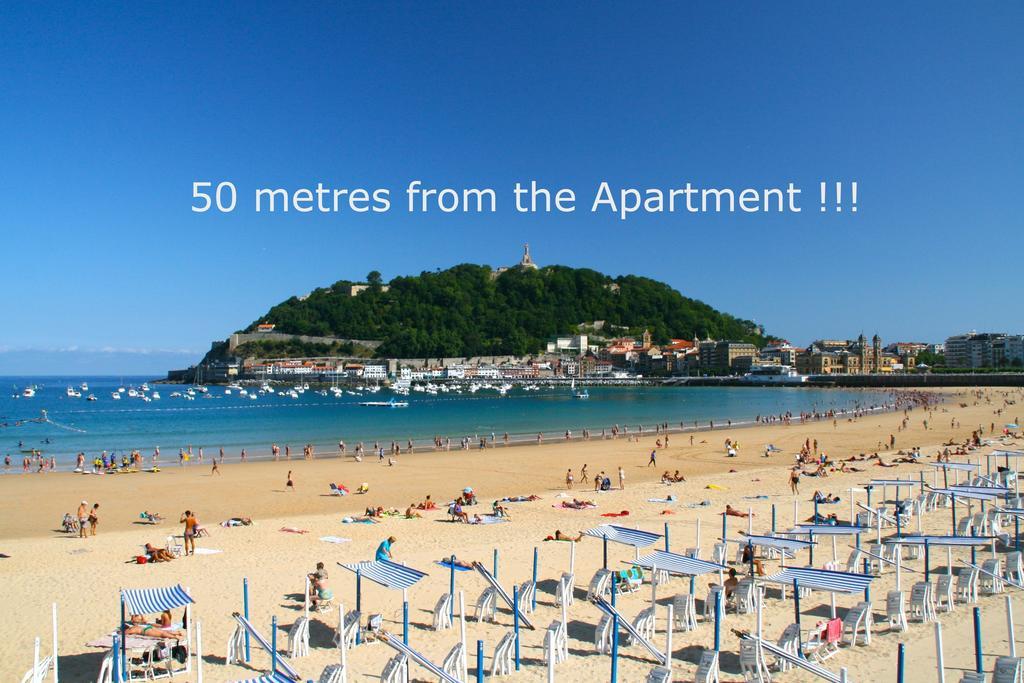 Concha Beach Apartment - Sshousing San Sebastián Zewnętrze zdjęcie